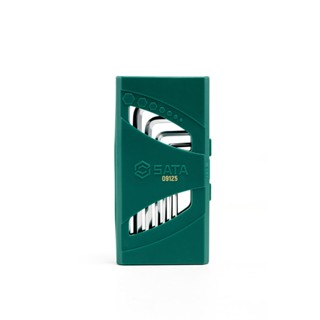 SATA 09125 ประแจ หกเหลี่ยม ตัวแอล ขาว สั้น หัวบอล 7 ตัวชุด 1…