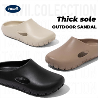 Tawii. รองเท้าแตะ รองเท้านุ่ม วัสดุ EVA รองเท้าผ่าตัดแบบปิดห…