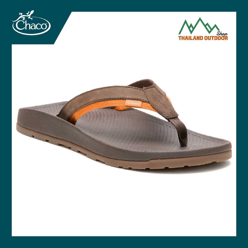 Chaco รองเท้าแตะ สำหรับ ผู้ชาย รุ่น Lowdown Leather Flip
