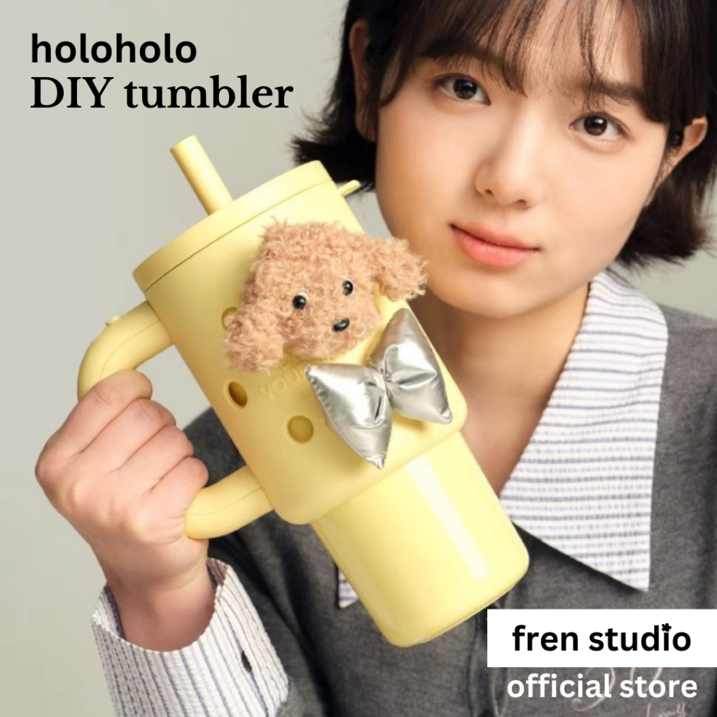(พร้อมส่งทุกสีทุกแบบ) Holoholo DIY Tumbler แก้วเก็บความเย็น l ของแท้ ดีลตรงจากแบรนด์โดยตรง