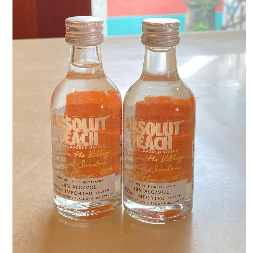 Absolute Vodka Peach (รสพีช) 50ml