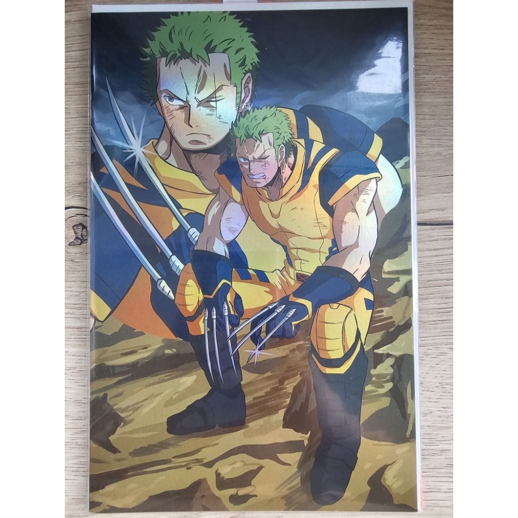 ชุดคอมิก Exclusive Foil “Zoro-Verine” & “LuffyPool” พร้อม COA