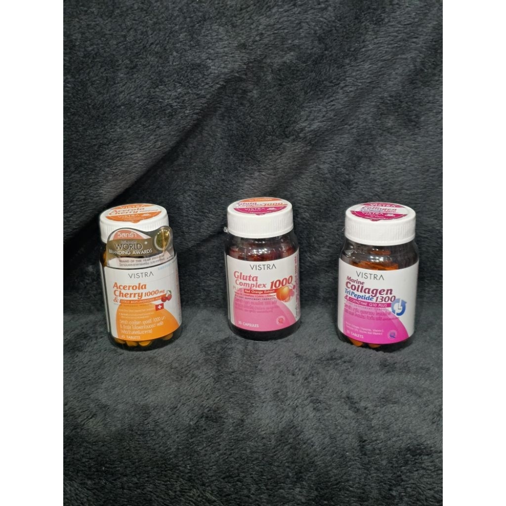 พร้อมส่ง! VISTRA ถูกที่สุด VISTRA วิตามิน ของแท้100%