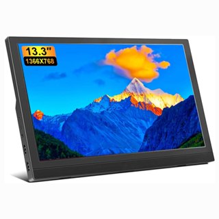 จอแสดงผลแบบพกพา Potitzca ขนาด 13.3 นิ้วสําหรับแล็ปท็อป Full …