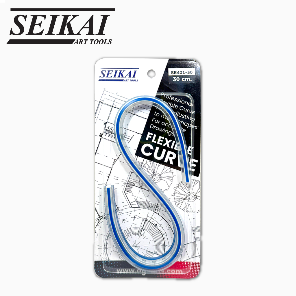 SEIKAI ไม้บรรทัดกระดูกงู