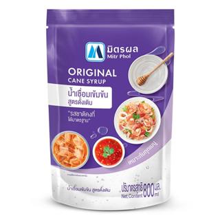 (ส่งฟรี) มิตรผล น้ำเชื่อมเข้นข้น สูตร ดั้งเดิม 800 มล. Mitr …