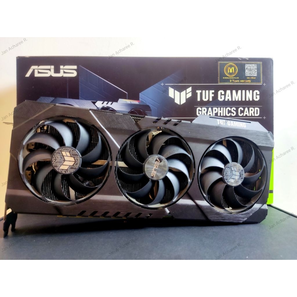 VGA (การ์ดแสดงผล) ASUS TUF RTX3070TI O8G GAMIMG - 8GB GDDR6X