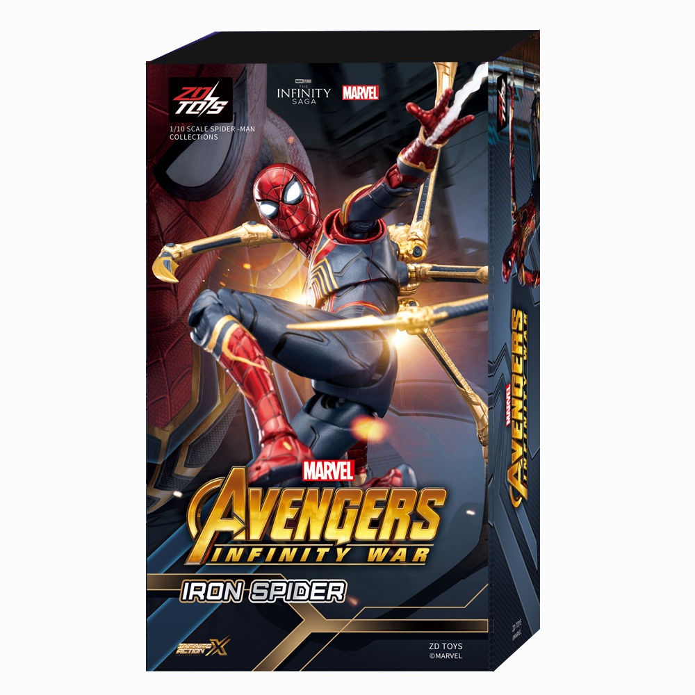 Spiderman Intergraded Suit (สไปเดอร์แมน อินทิเกรเต็ด สูท)(ZD TOYS) - (ลิขสิทธิ์แท้) (1913-04)