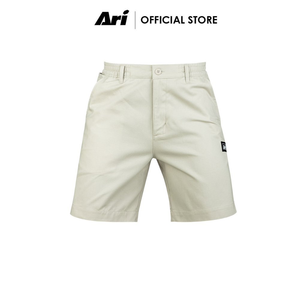 ARI ESSENTIAL CHINO SHORTS – BONE (AAP2763-09) กางเกงขาสั้น อาริ ESSENTIAL ชิโน สีกากี