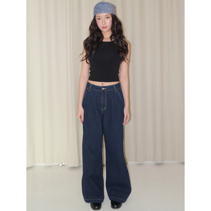 Mamapapanana - Baggy Nana Ink Blue Jeans