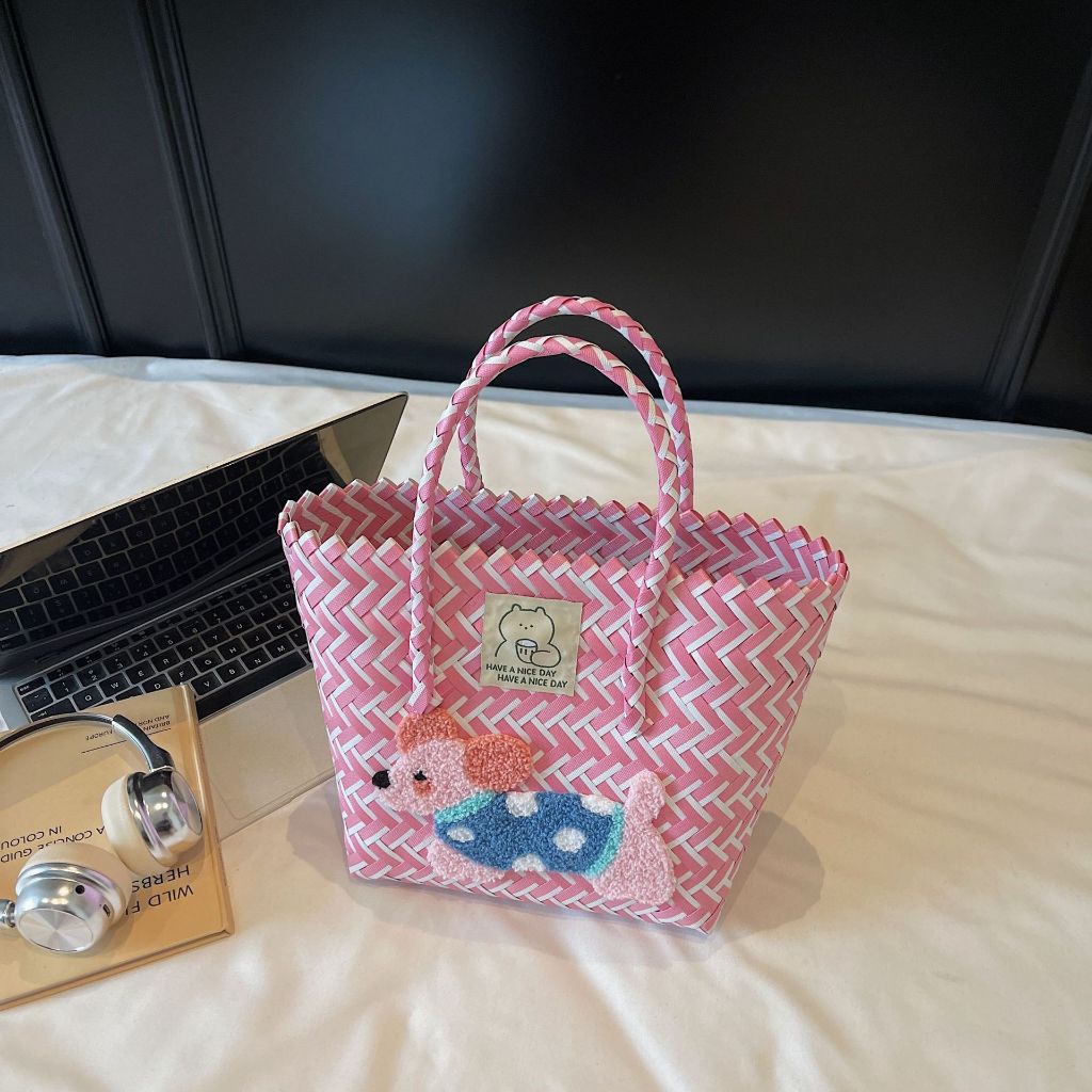 BOBOถุงผ้าความจุขนาดใหญ่, ตะกร้าของที่ระลึก, กระเป๋าถือผู้หญิง, กระเป๋าสะพายไหล่, กระเป๋าถือผู้หญิง