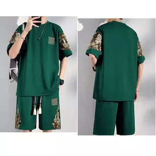 🆕COD🆕ไซส์ใหญ่ชุดสูทผู้ชาย เสื้อ+กางเกง ชุดSet2ชิ้น นุ่มลื่น ใส่สบาย ไม่ร้อน ไม่อึดอัด 3 สีใหม่ให้ เหมาะกับฤดูร้อน