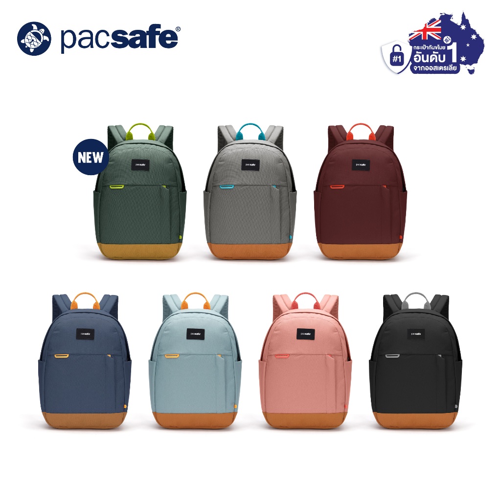 [Best Deal] Pacsafe Go 15L Anti-Theft Backpack  ANTI-THEFT กระเป๋าเป้ กระเป๋าสะพายหลัง กระเป๋ากันขโม