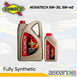 SUNOCO น้ำมันเครื่องสังเคราะห์แท้ NOVATECH 6+1 ลิตร | ซันโนโ…