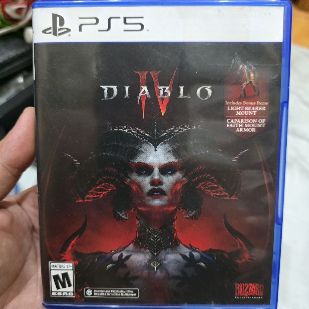 เเผ่นเกม PS5 DIABLO4 [มือสอง]