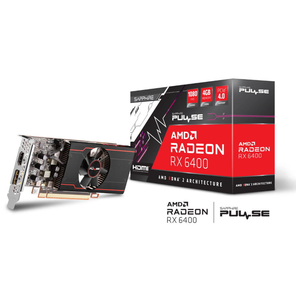 Sapphire Pluse RX6400 Gaimng 4GB GDDR6