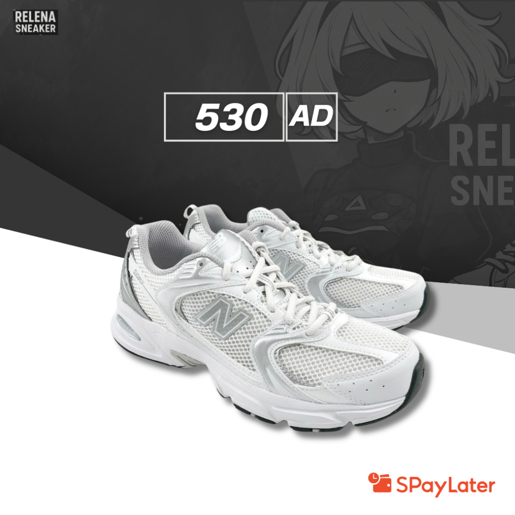 NB รุ่น 530 AD White Silver Metallic [พร้อมส่ง ในไทย]
