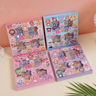 สติกเกอร์ การ์ตูน ทุง ทุงแบบกล่องกล่องละ100 แผ่น คละลาย
