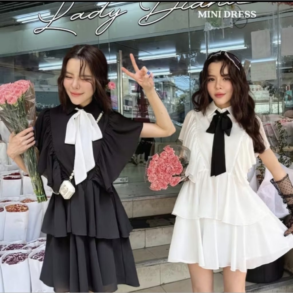 Flat2112 Lady Diana Mini Dress