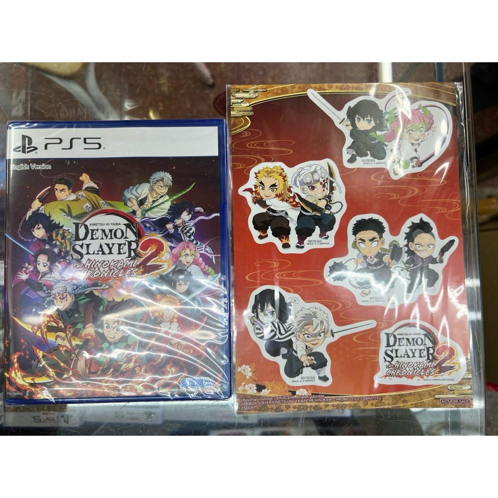 #พร้อมส่ง แผ่นเกมส์ Demon Slayer  The Hinokami Chronicles  2 มือ1