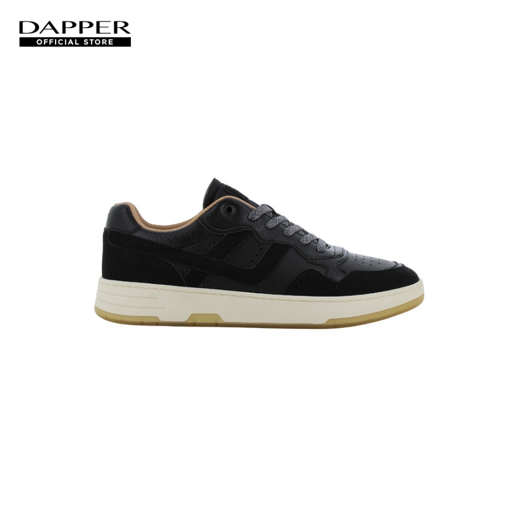 DAPPER รองเท้าผ้าใบ Retro Vegan Sneakers สีดำ (HPK/BK/741SK)