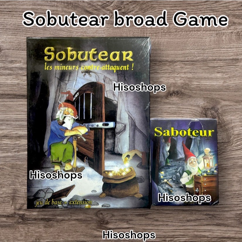 ร้านไทย!! SABOTEUR BROAD GAME บอร์ดเกมซาโบทัวร์ การ์ดเกมส์เพื่อนรักนักขุดทอง ภาค1 ช่วยสร้างความสนุกส