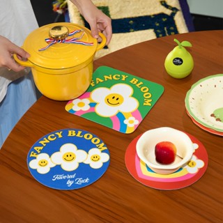 พร้อมส่ง 🇹🇭 🌼 ที่รองหม้อ/รองจาน/รองเมาส์/แผ่นรองอเนกประสงค์ล…