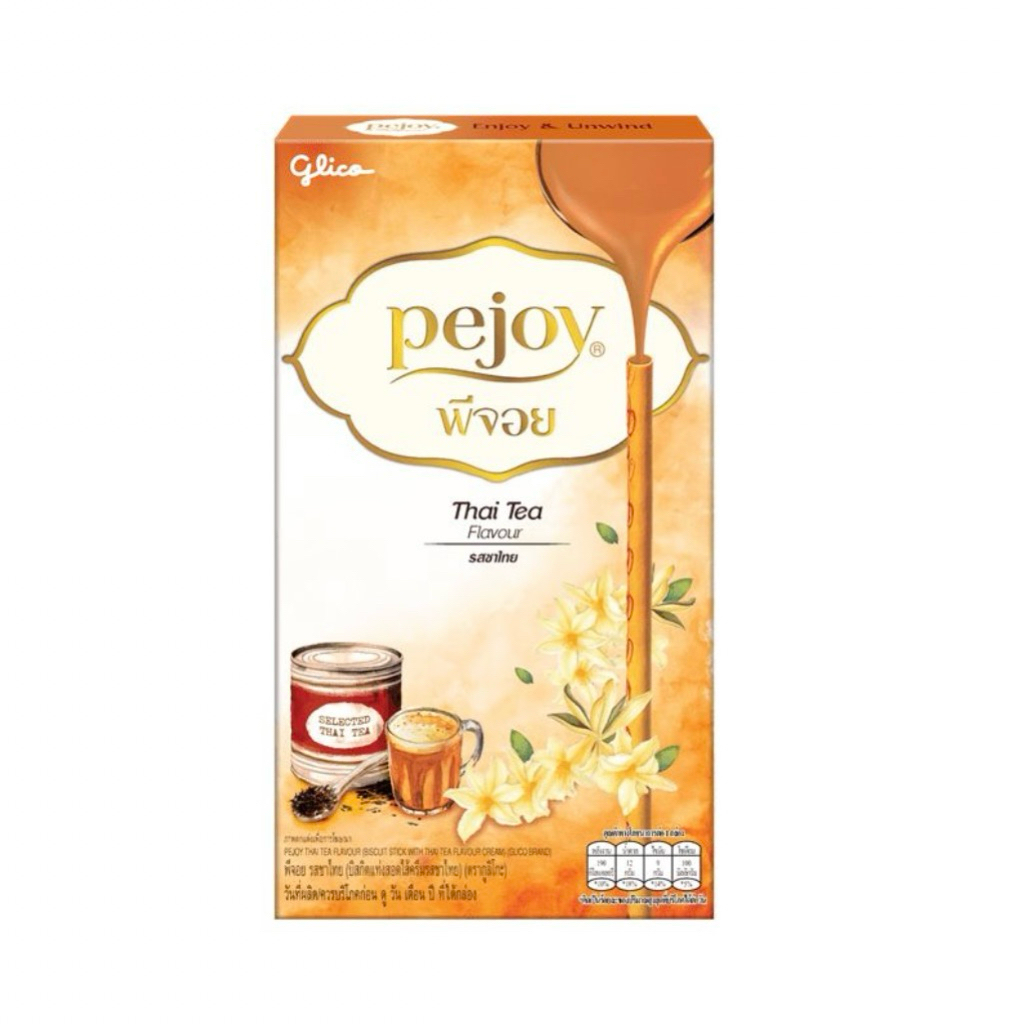 (พร้อมส่ง) Glico pejoy กูลิโกะ พีจอย รสชาไทย 36 กรัม