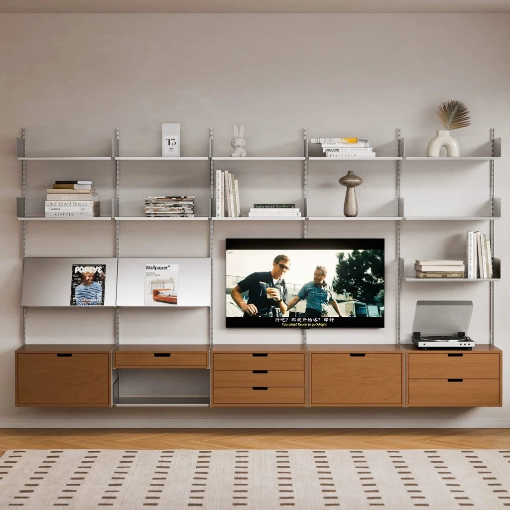 BOLD WALL DESK ชั้นแขวนติดผนัง โต๊ะทำงานพร้อมชั้นวางและลิ้นชัก thumbnail 5