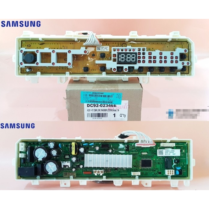 อะไหล่เเท้/เมนบอร์ด+ดิสเพย์เครื่องซักผ้าซัมซุง/ASSY KIT;OMW_INV/DC92-02346E/ใช้กับรุ่นWA10R5260BG/ST