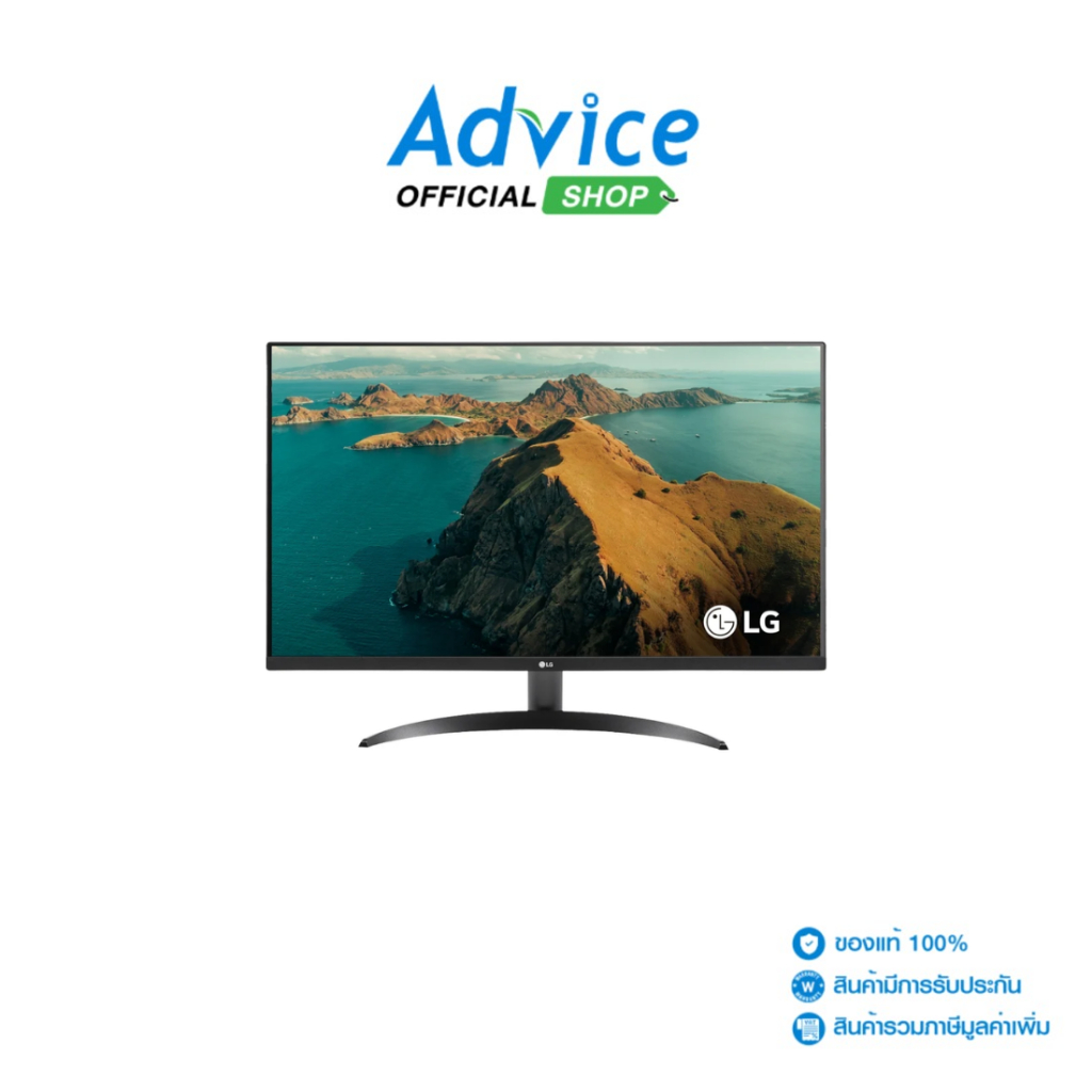 LG MONITOR (จอคอม) 31.5'' ULTRAFINE 32UR500K (VA ,HDMI, DP) 4K 60Hz - A0171230