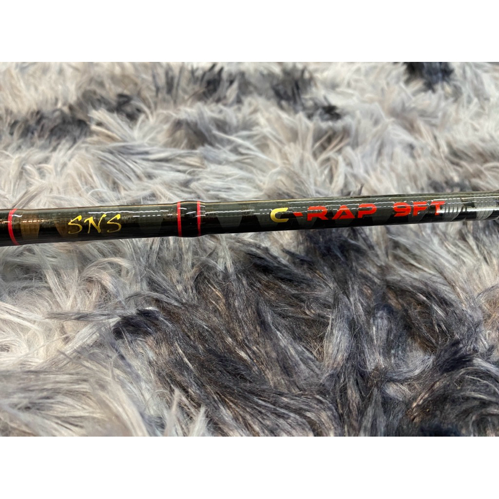 คันเบ็ด สปิน SNS C-RAP 9ฟุต 2ท่อน 8-15lb