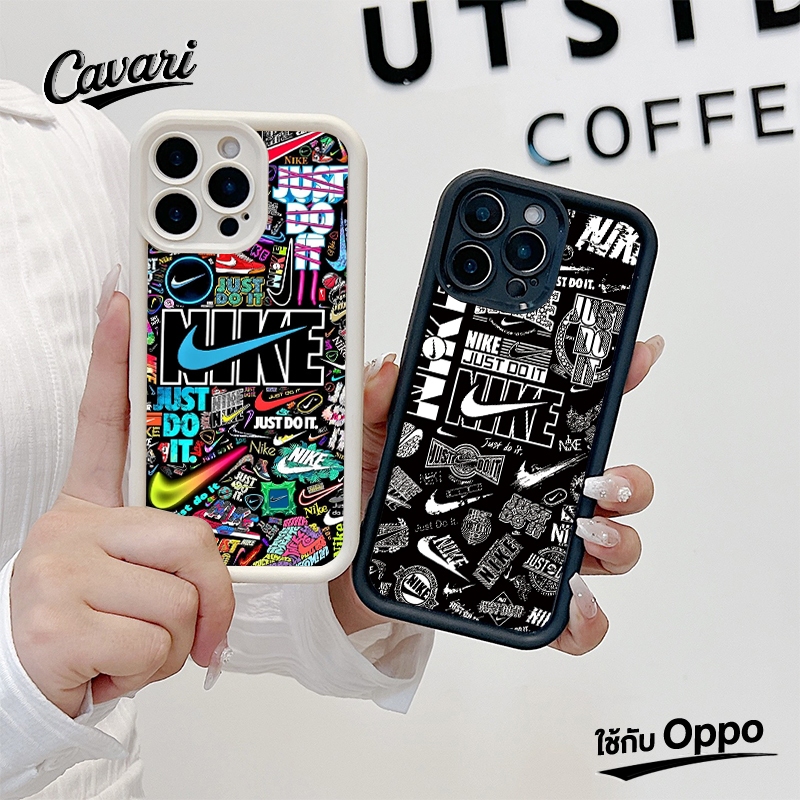 แนวโน้มยี่ห้อกราฟิติตัวอักษรภาษาอังกฤษเคสสำหรับ OPPO A17 A57 A3s A18 A53 A16 A58 A7 A17K A5 A38 A54 A12 A77 A15 A9 A5s A