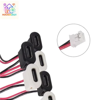 USB Type C พร้อมหัว Connector Pitch 2.0mm(เมีย)