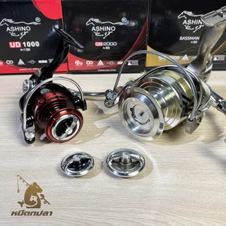 (❗อ่านก่อนสั่ง) ฝาเบรครอก ASHINO รุ่น GS ,UD ,BASSMAN (ราคาต่อ 1 ชิ้น) เบอร์ 1000-2000 และ 3000-6000