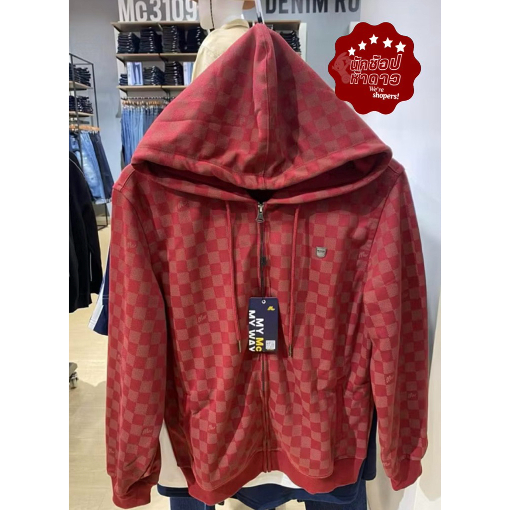 เข้าแล้ว Mc Jeans เสื้อฮู้ดดี้ รุ่นลิมิเต็ดใหม่ มี3สี แท้จากแม็ค 100% มีครบไซส์