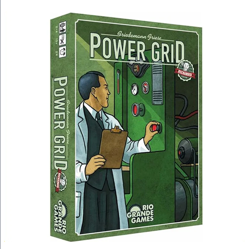 Power Grid Board Game For Family Party