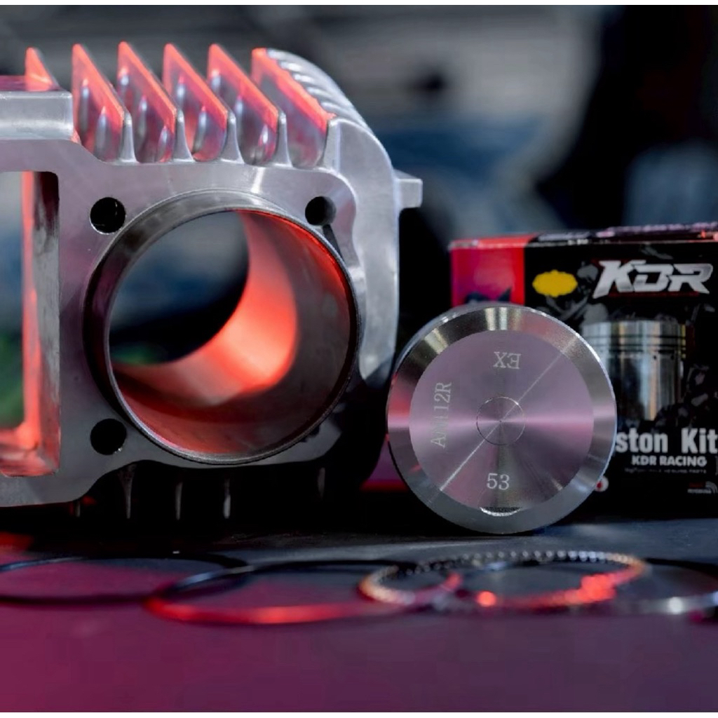 เสื้อพร้อมลูกสูบ KDR Wave110i 53/54/56