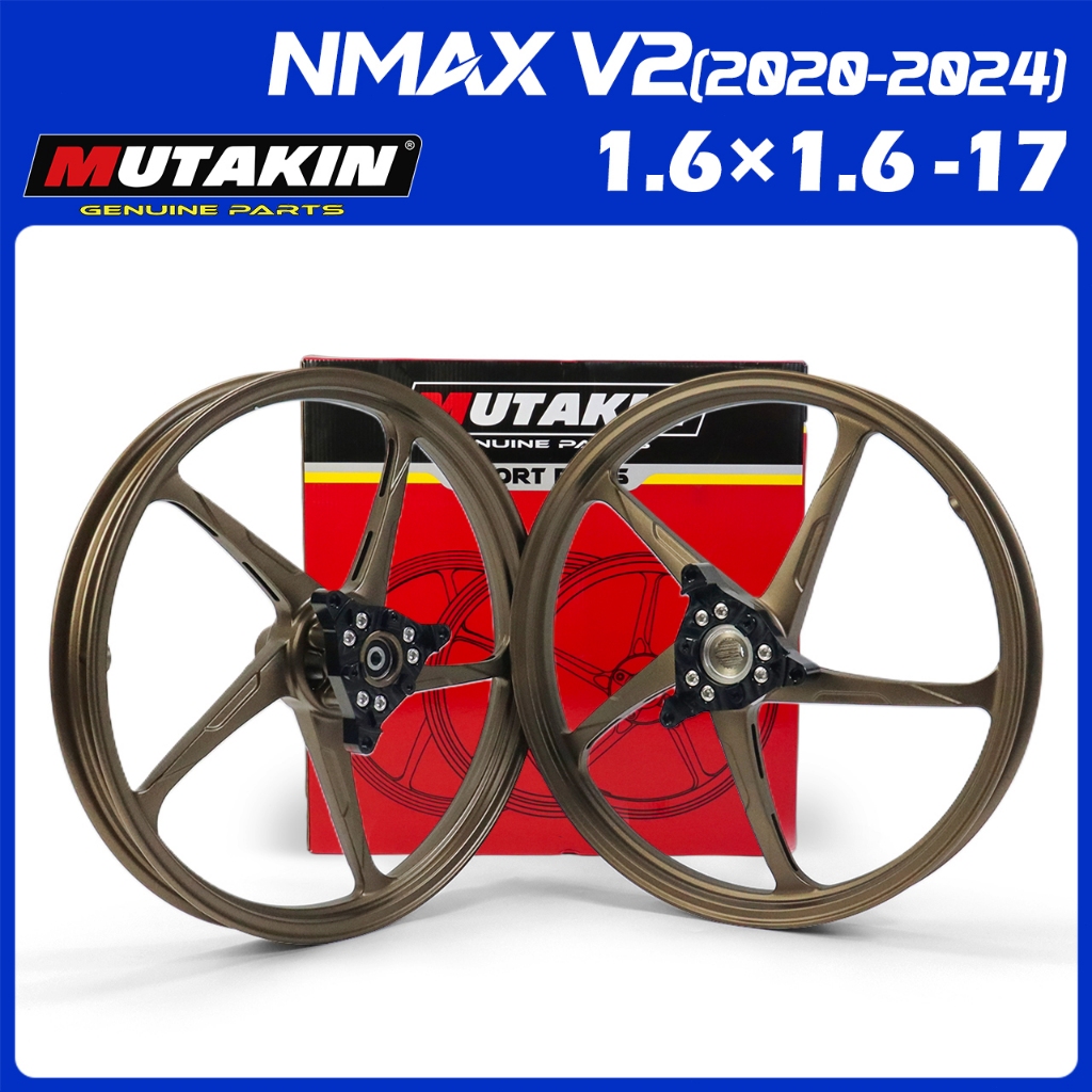 MUTAKIN SP500 ล้อ ขอบ 17 YAMAHA NMAX V2(2020-2024)(พร้อมหน้าแปลน) ขนาด1.6/1.6 ส่งเร็วทัน