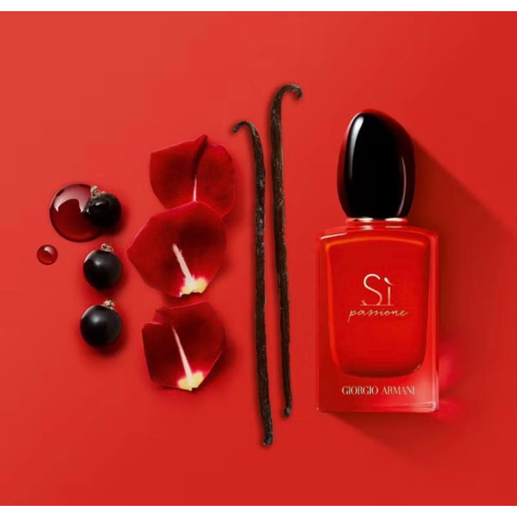 [ผสมหัวเชื้อเข้มข้น 100%] น้ำหอม Sì Passione EDP 10ml แบ่งขาย น้ำหอมขนาดทดลอง ติดทนนาน พร้อมส่ง มีของแถม