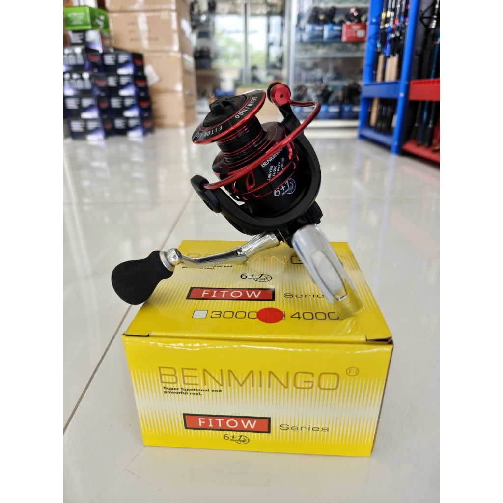 รอกBENMINGO FITOWเบอร์3000และ4000และ5000แดง/สีทองสวยงาม