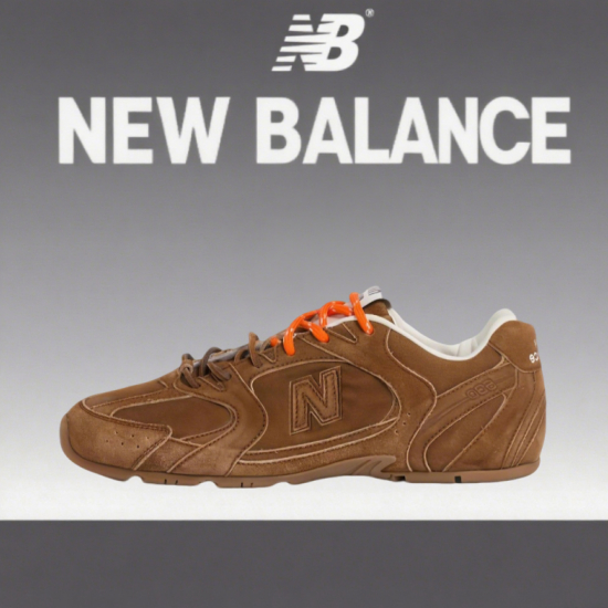 ของแท้รับประกัน100%🎖 New Balance x  MIU MIU  5E165E_Z5O_F0401_F_D005 รองเท้าผ้าใบสำหรับผู้ชาย และผู้