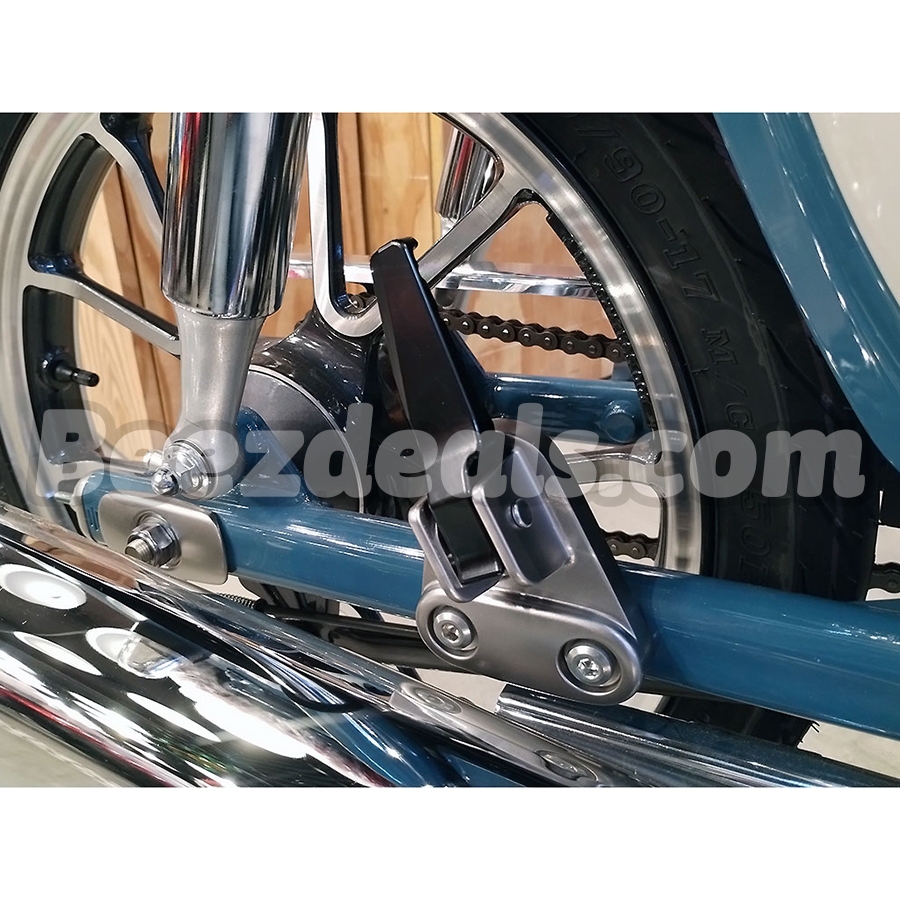 Gcraft พักเท้าหลัง (สีดำ) Honda Super Cub C125 ราคา ถูกที่สุด ดีลบีเคเค แกลเลอรีภาพที่ 3