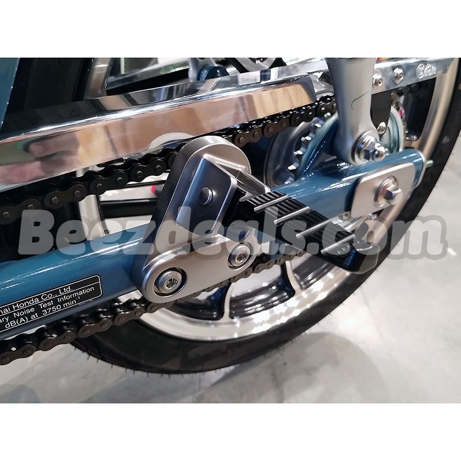 Gcraft พักเท้าหลัง (สีดำ) Honda Super Cub C125 ราคา ถูกที่สุด ดีลบีเคเค แกลเลอรีภาพที่ 2