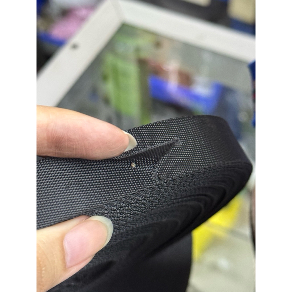(1 หลา) สายนิรภัยไนล่อน สำหรับเบลท์รถยนต์ เข็มขัดนิรภัย seat belt สายรัดกระเป๋าสาย ไนลอนเรียบ+ก้างปลา/สายเบลท์ ราคา ถูกที่สุด ดีลบีเคเค แกลเลอรีภาพที่ 8