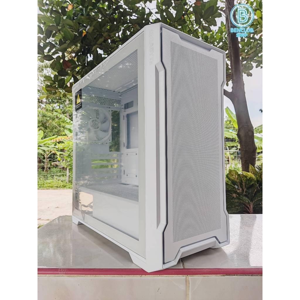 Case PC: GIGABYTE C102 GLASS ICE Mid-Tower M-ATX Case เคสคอมพิวเตอร์มือสอง