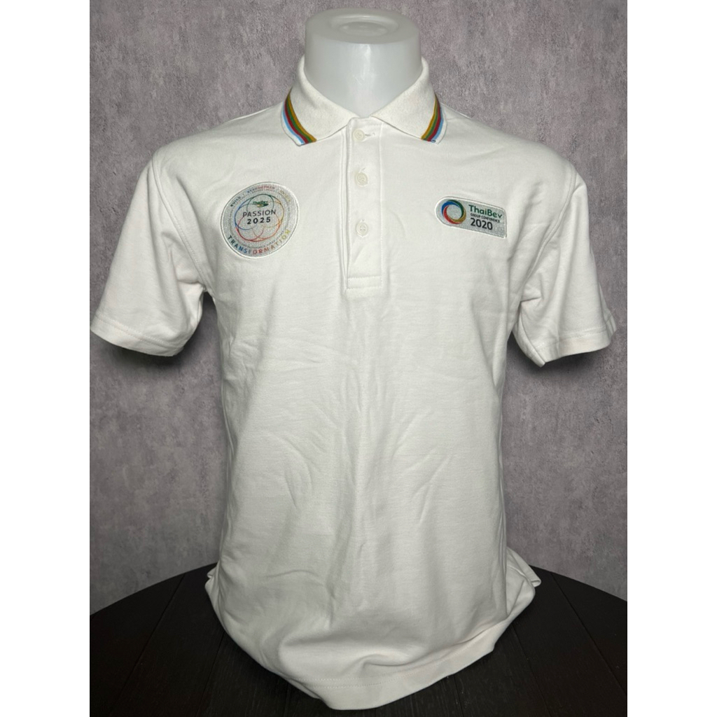 เสื้อโปโล THAI Bev ไซส์M อก39 ผ้ามือ✌🏼