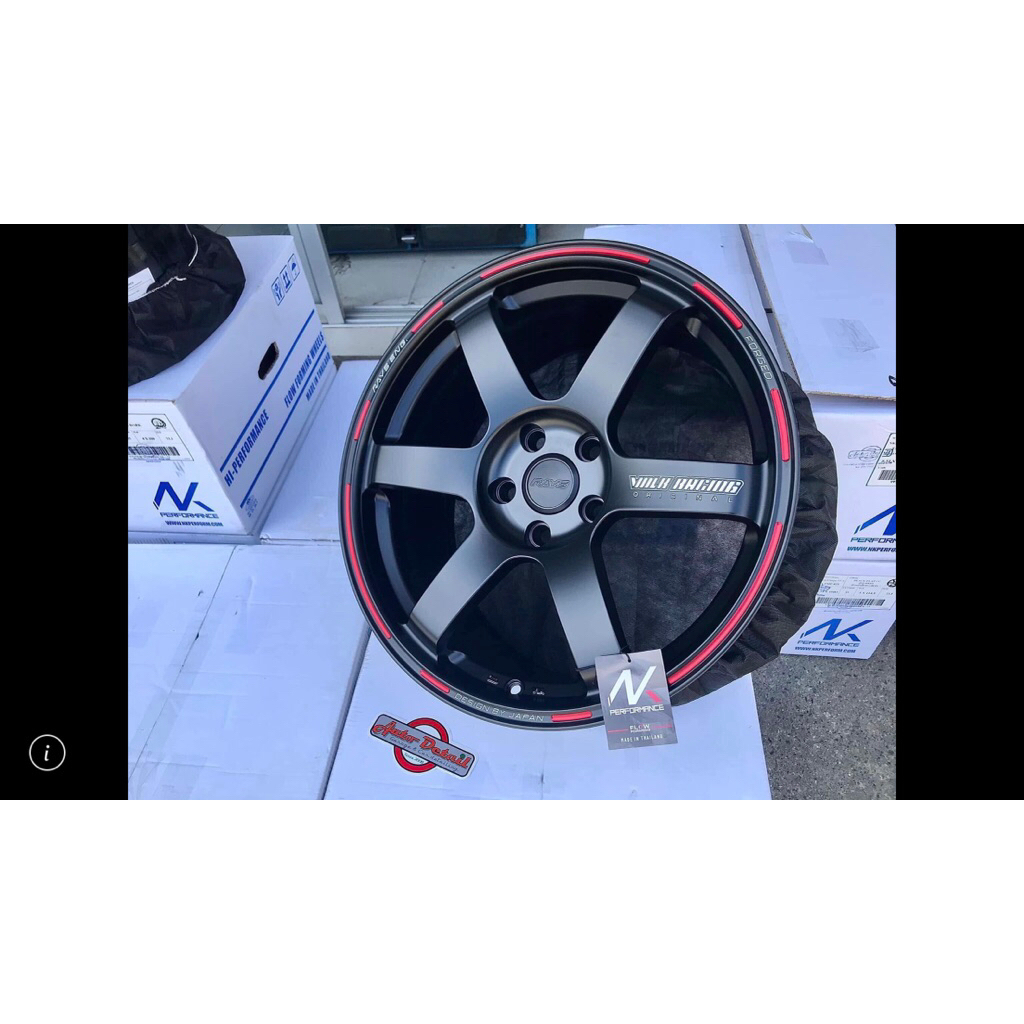 ล้อ TE37 TimeAttrack ขอบ18” งานNKperformance