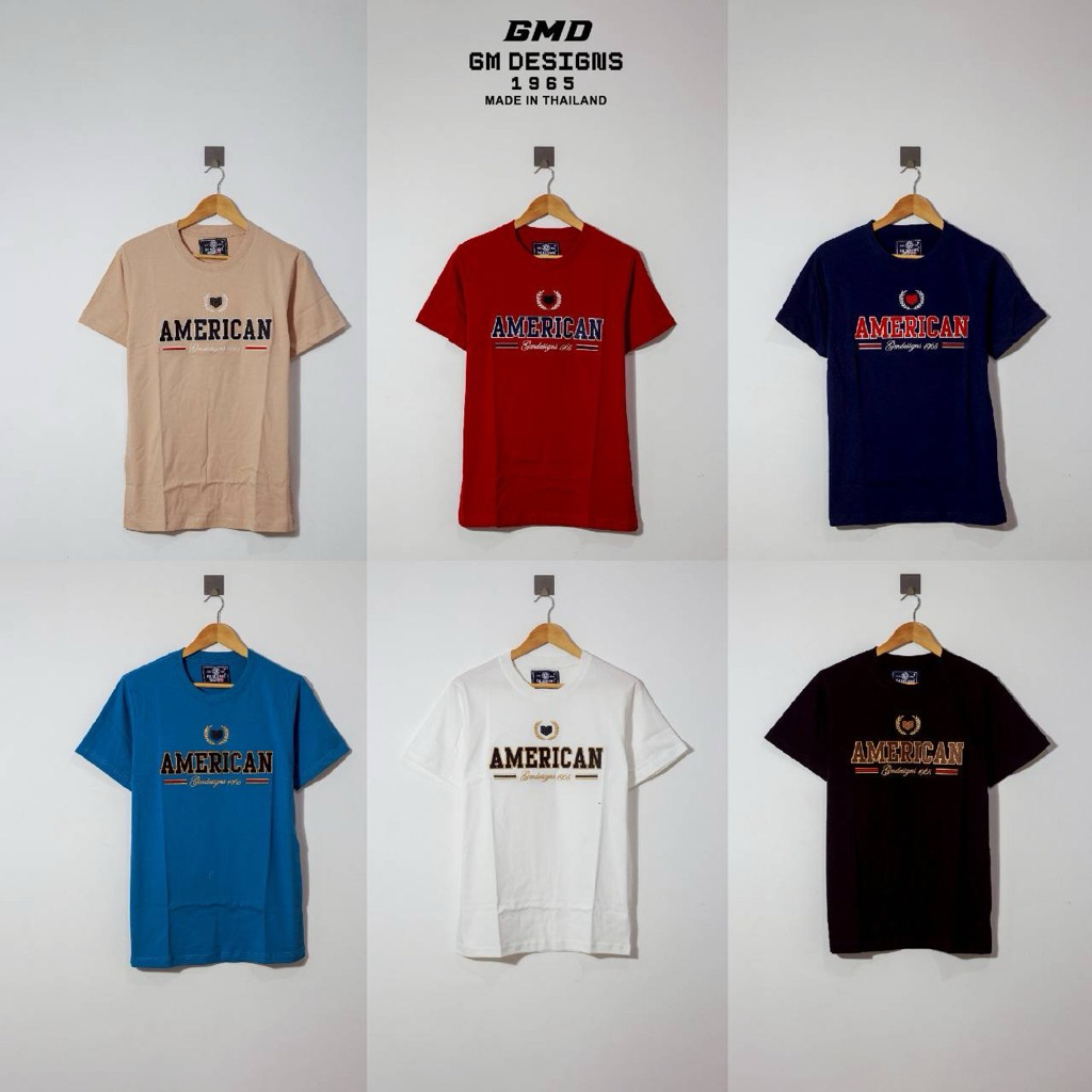 📌 GM DESIGNS T-Shirt เสื้อยืดพรีเมียม ใส่ได้ทั้งผู้ชายผู้หญิง