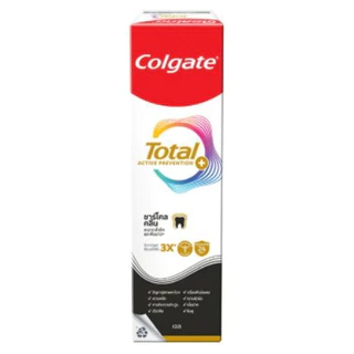 **พร้อมส่ง**ยาสีฟัน คอลเกต โททอลColgate Total มี4สูตร แอคทีฟเฟรช / ชาร์โคล / ดีพคลีน เจล